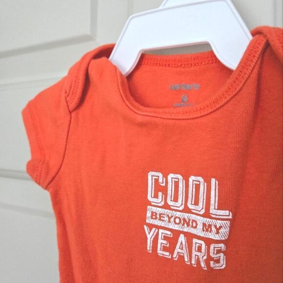 5/$10 Carters short sleeve onesie size 3 - Picture 2 of 3